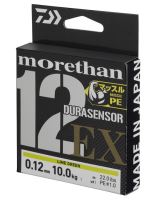 Daiwa Splietaná Šnúra Morethan Durasensosr12 BraidEX +Si3 150 m Lime Green (1)