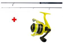 Sellior Prút Premium Spin 2,4 m 3-16 g + Navijak Shizuka SK3 FD 30