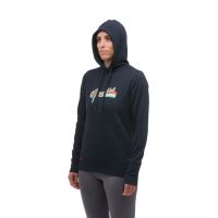 Grundéns Dámska Mikina Women's Script Hoodie Midnight (2)