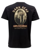 Grundéns Tričko Dark Seas X Grundens Seaworthy SS T-Shirt Black