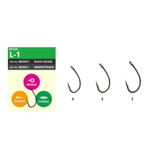 Hayabusa háčiky Hooks Model L - 1