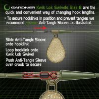 Gardner Obratlíky Covert Kwik Lok veľ. 8 10 ks (3)