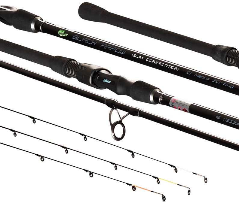 Sensas prút black arrow feeder slim competition 3 m m 30-60 g 2+3 diely