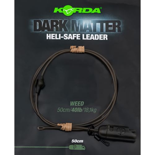 Korda Koncová Montáž Dark Matter Leader Heli Safe 18,1 kg 50 cm