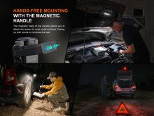 Fenix ​​Svetlo CL27R Modrá (10)