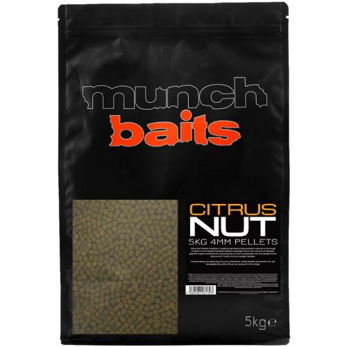 Munch Baits Pelety Citrus Nut Pellet