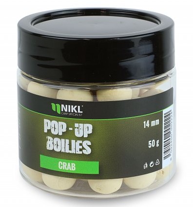 Nikl plávajúce boilies crab - 14 mm 50 g