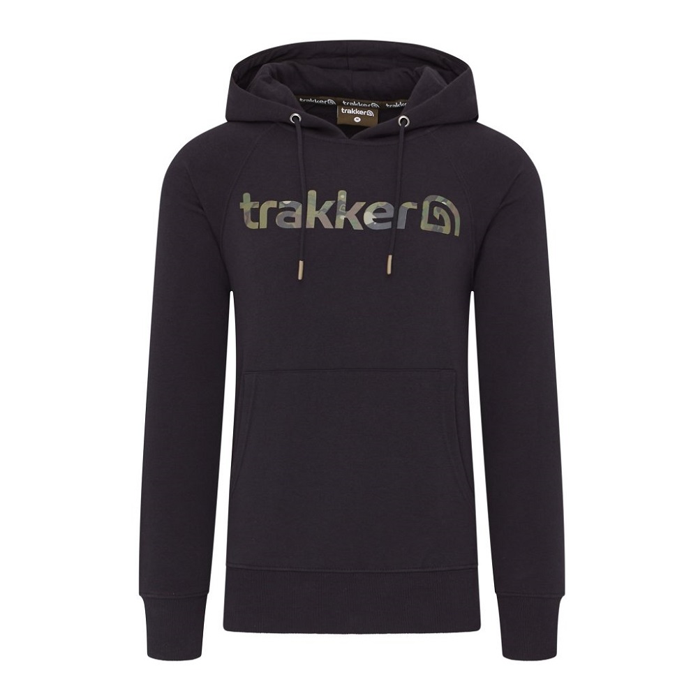 E-shop Trakker mikina cr logo hoody black camo - m