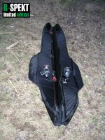 R-spekt Double 12' polstrované čierne púzdro na 2 prúty (10)