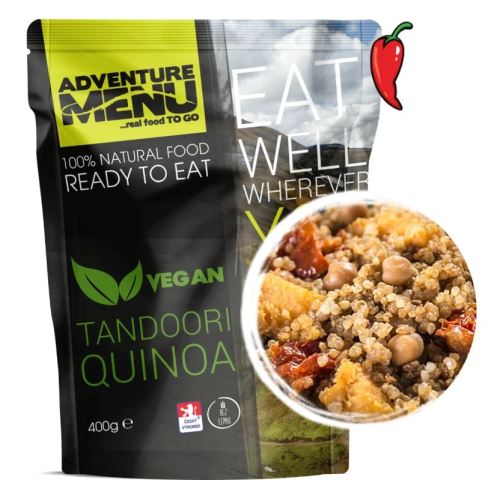Adventure Menu Tandoori Quinoa Vegan