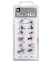 Mikado Sada Umelých Mušiek Dry Flies Barbed 12 ks (1)
