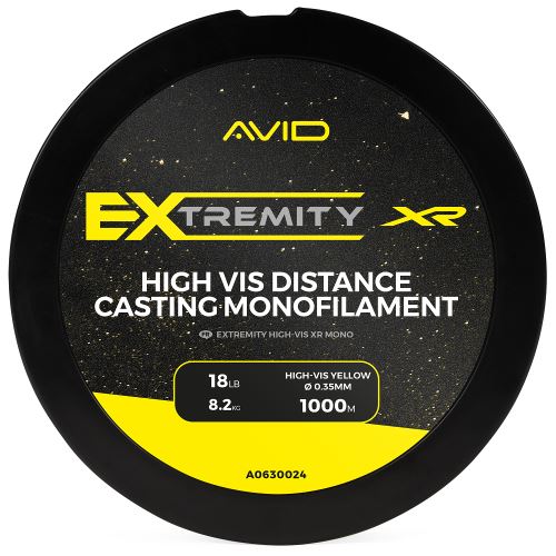 Avid Carp Vlasec Extremity Hi-Vis XR Mono 1000 m