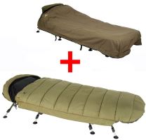 Giants Fishing Spací Vak 5 Season Extreme XS Sleeping Bag + Prehoz