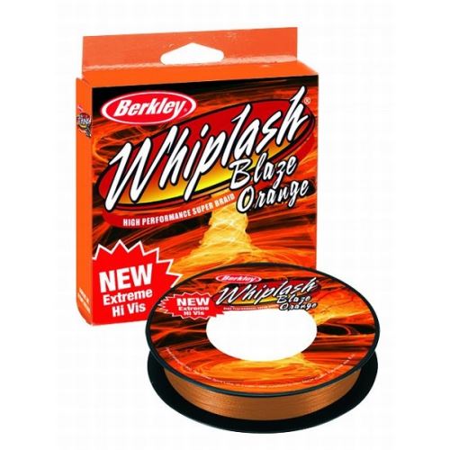 Berkley Splietaná šnúra WHIPLASH 270 m oranžová