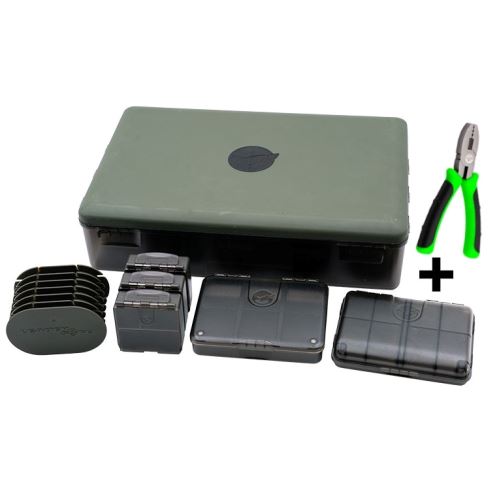 Korda Tackle Box Bundle Deal + Krimpovacie Kliešte Zadarmo