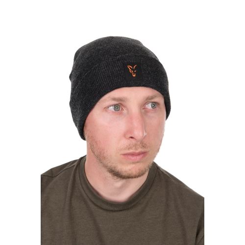 Fox Čiapka Collection Beanie Black Orange