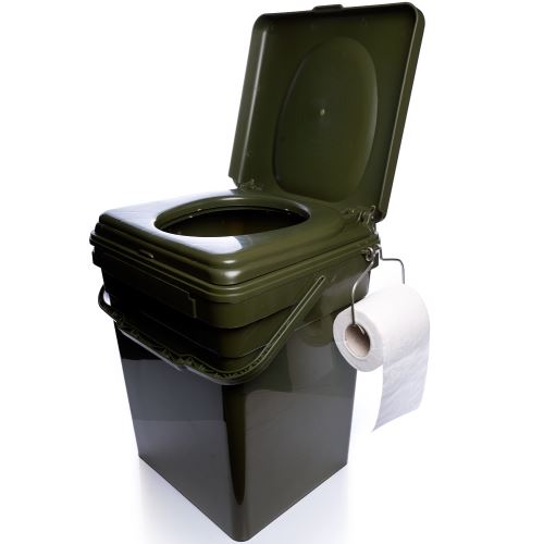 RidgeMonkey Toaletné Sedátko CoZee + Vedro Modular Bucket 30l - Toilet Seat Full Kit
