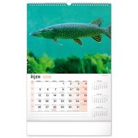 PGCZ Nástenný Rybársky Kalendár 2026 CZ 33x46 cm (11)