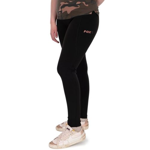 Fox Legíny WC Black Lined Leggings