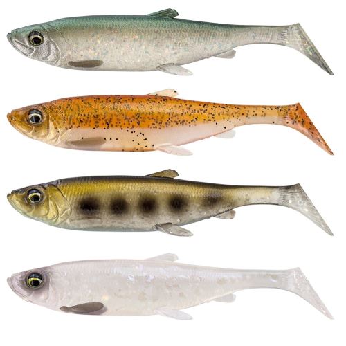 Savage Gear Gumová Nástraha 3D Herring Shad Clear Water Mix 4 ks