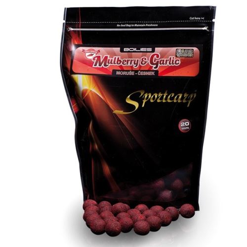 Sportcarp Tvrdené Boilies Hard Ons Mulberry Garlic