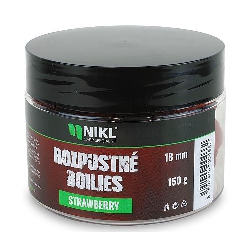 Nikl Rozpustné Boilies Strawberry 150 g