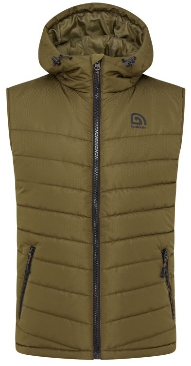 Trakker vesta cr thermal bodywarmer - s.
 Vlastnosti produktu: •vyrobené z odolného voštinového materiálu pre dlhú životnosť •plne zateplená vesta poskytuje maximálne teplo a pohodlie •fleecom vystlané vrecká poskytujú teplo pre vaše ruky •nastaviteľná kapucňa a lem pre dodatočnú ochranu pred nepriazňou počasia 
 Technické parametre: •Veľkosti: S – XXXL •Materiál: 100% Polyester