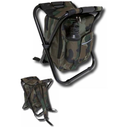 Behr Batoh So Stoličkou Backpack Camou Seat