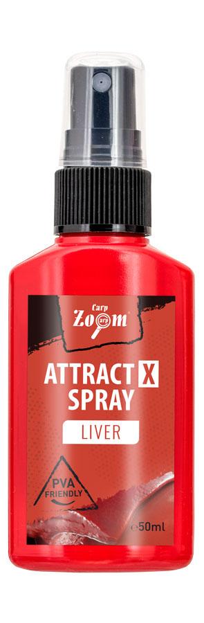 Carp zoom sprej atractx spray 50 ml - pečeň