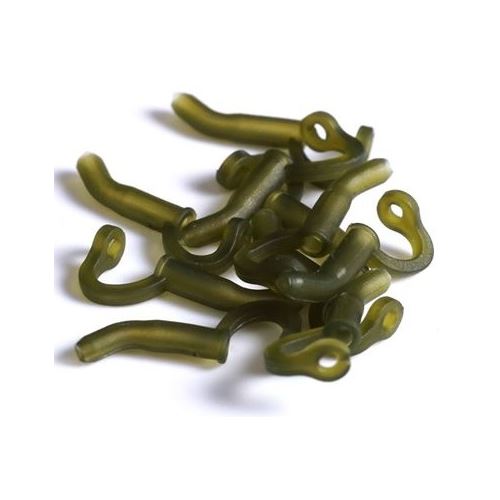 RidgeMonkey Rovnátko Connexion Mini D-Rig Kickers Weed Green 10 ks