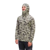 Grundéns Funkčná UV Mikina Solstrale Hoody Refraction Camo Green (2)