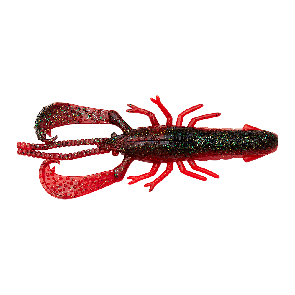 Savage gear gumová nástraha reaction crayfish red n black 5 ks - 9,1 cm 7,5 g