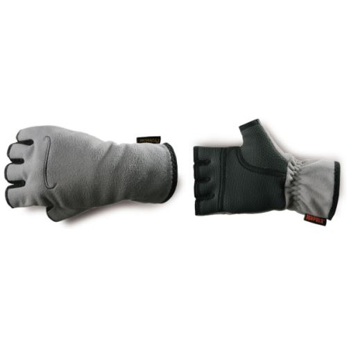 Rapala Half Finger Gloves Grey/Black
