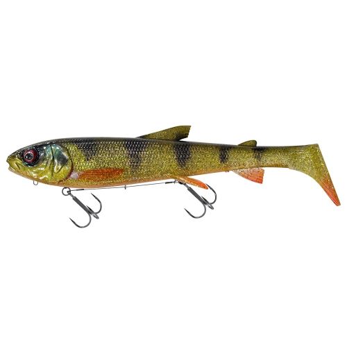 Savage Gear Gumová Nástraha 3D Whitefish Shad XL Moderate Sinking Glitter Perch - 38 cm 450 g