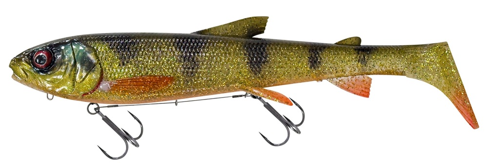 E-shop Savage gear gumová nástraha 3d whitefish shad xl moderate sinking glitter perch - 38 cm 450 g