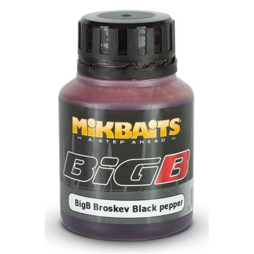 Mikbaits dip BigB Broskyňa Black Pepper 125 ml