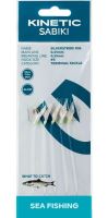 Kinetic Náväzec Sabiki SilverStrike Fishskin Flash 130 cm (3)
