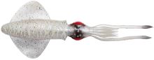 Savage Gear 3D Swim Squid Sinking White Glow Cuttlefish - 4 ks 9,5 cm 5 g