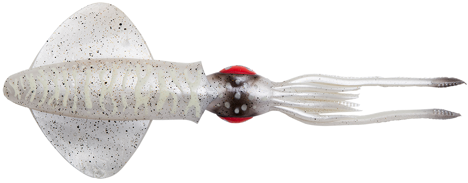 E-shop Savage gear 3d swim squid sinking white glow cuttlefish - 4 ks 9,5 cm 5 g