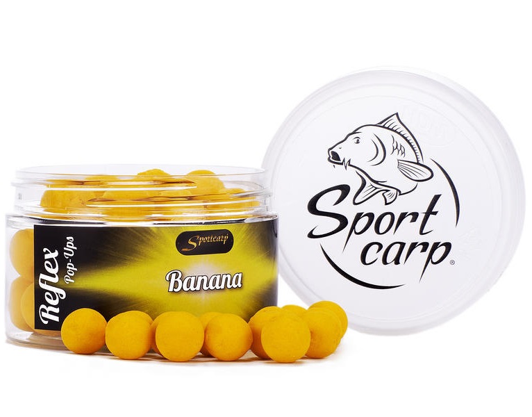 Sportcarp plávajúce boilie reflex pop up 150 ml 11 mm - banana