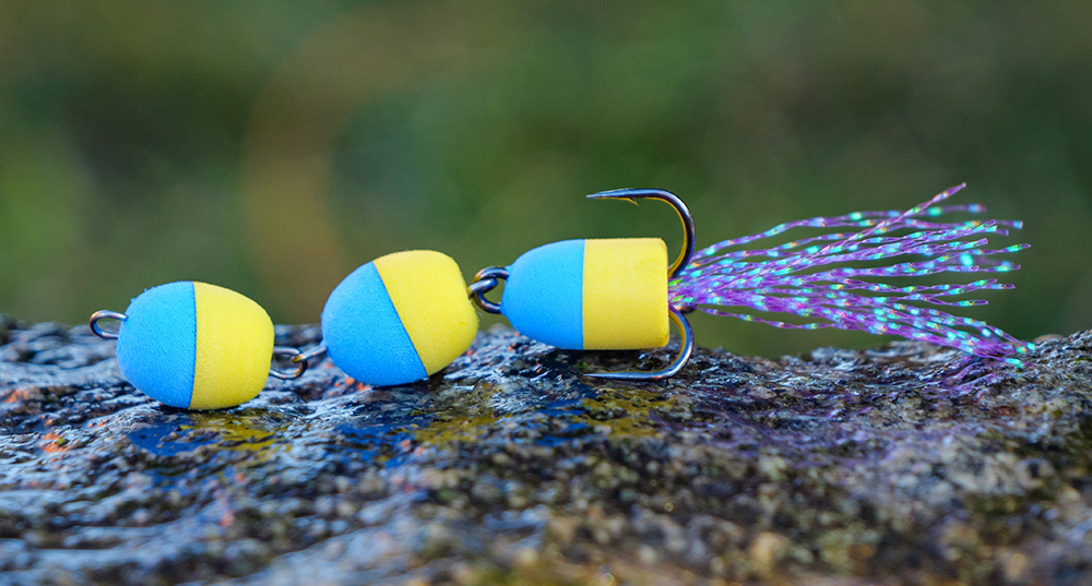 Redbass mandula blue/yellow - l 75 mm 3,3 g