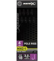Matrix Náväzec MXC-1 Pole Rig Barbless 10 cm - Size 18 0,125 mm
