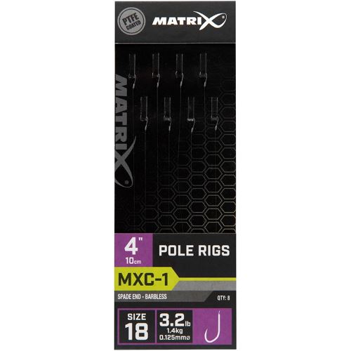 Matrix Náväzec MXC-1 Pole Rig Barbless 10 cm