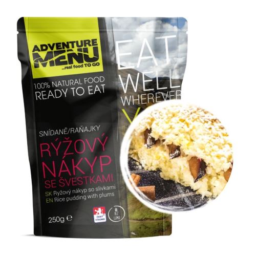 Adventure Menu Ryžový Nákyp So Slivkami