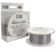Asso Vlasec Ultra Low Stretch 300 m Číra-Priemer 0,26 mm / Nosnosť 10,2 kg