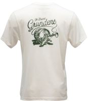 Grundéns Tričko Classic Reel SS T-Shirt Fog