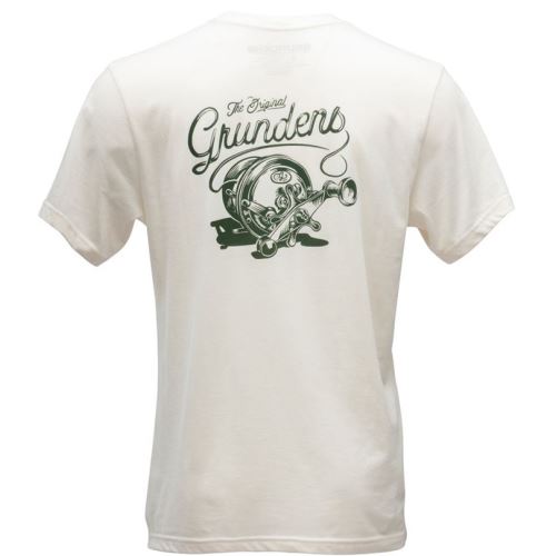 Grundéns Tričko Classic Reel SS T-Shirt Fog