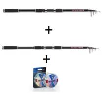Saenger Prút Bionic Fibre II Tele 80 3,3 m 40-80 g + druhý zadarmo + vlasce zadarmo