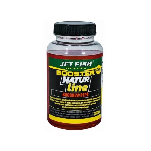 Jet Fish Booster Natur Line Broskyňa Korenie 250 ml