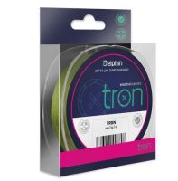 Delphin Splietaná Šnúra Tron Zelená-Priemer 0,06 mm / Nosnosť 2,70 kg / Návin 1000 m
